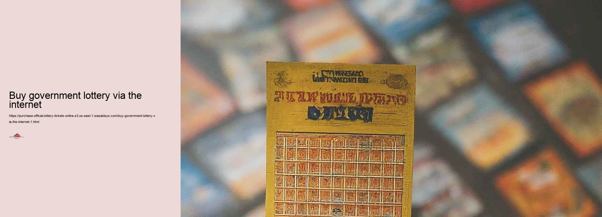 Leading Systems for Investing In Authorities Lottery Game Tickets Online